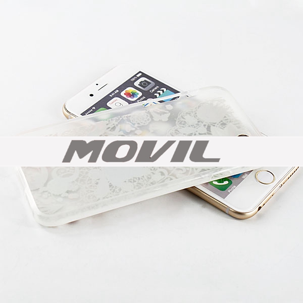 NP-2116 peelings TPU  funda para Apple iPhone 6-3